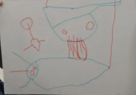Рисунок — Алексей, 3,5 года